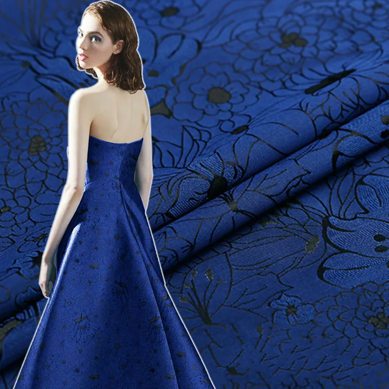 165*100cm High grade wedding dress Brocade fabric costume clothing