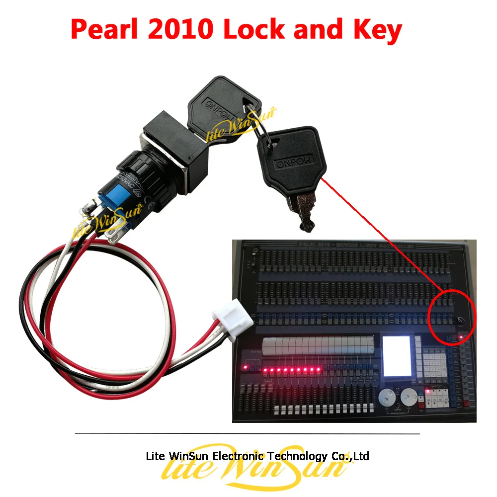 

Litewinsune Lock and Key for Pearl Console 2010 2012 Protect Lock File When Leave Controller