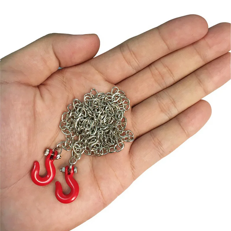 

Hot Selling Metal Front Rear Bumper Hook Rescue Trailer for 1:10 Climbing Car Traxxas SCX10D90