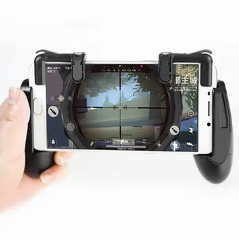 

Smart phone Mobile Gaming Trigger L1R1 Shooter Controller Knives out Rules of Survival Mobile Game Fire Button Aim Key With pad
