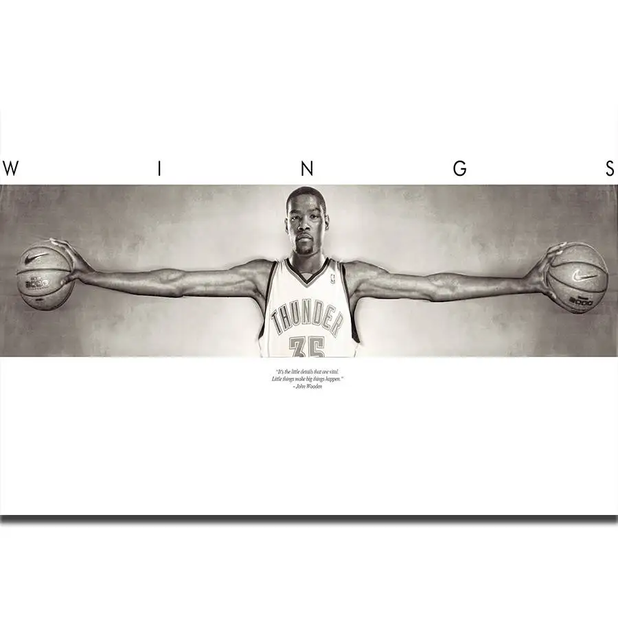 S1969 Kevin Durant Wings Basketball Player MVP