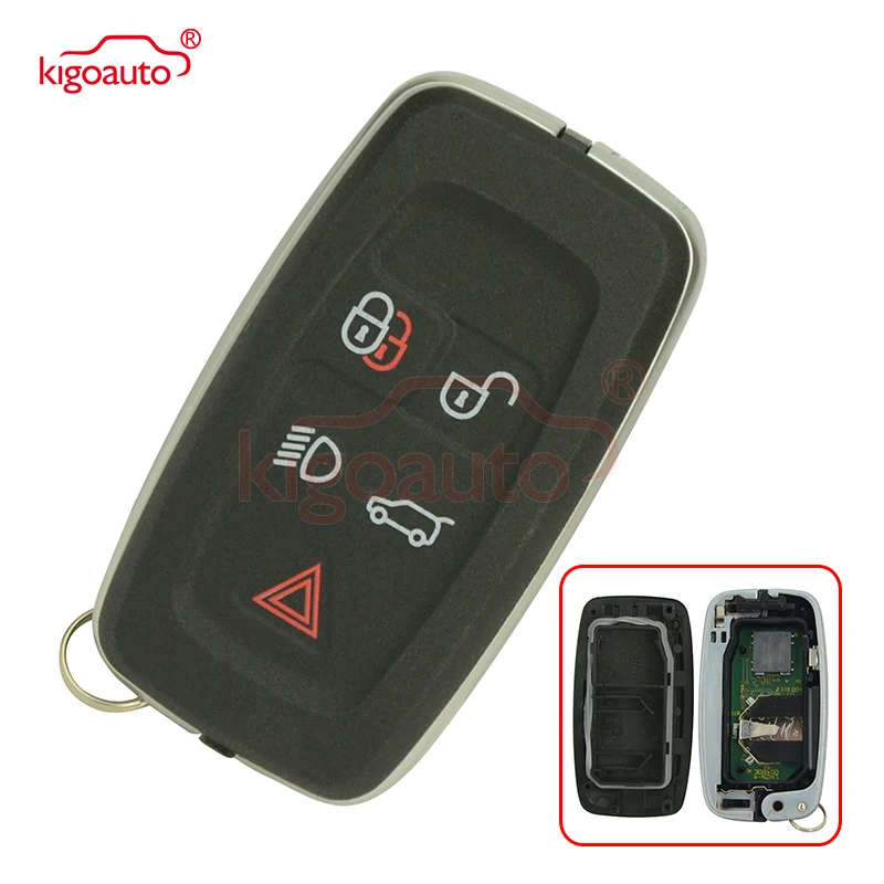 Kigoauto AH22-15K601-AD For Land Rover LR4 Range Rover Sport Evoque 2010 2011 2012 Smart Key 5 Button 434Mhz