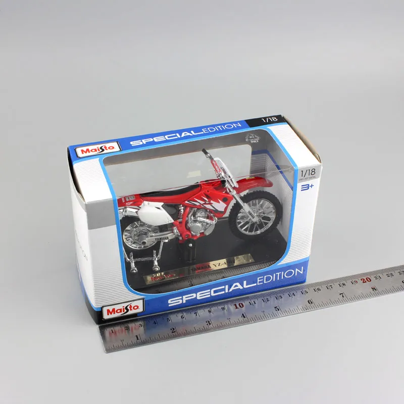 1/18 весы maisto YAMAHA YZ450F YZ 450F мотоцикл для мотокросса МХ грязи Литье металла велосипед