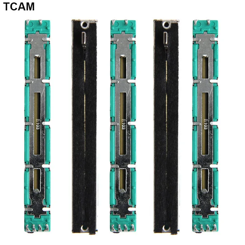 

5 Pcs 75 MM Double B10K Original B10KX2 Behringer Pot Mixer Fader