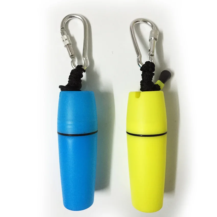 Waterproof box plastic dry box yellow blue color watersports dry bag