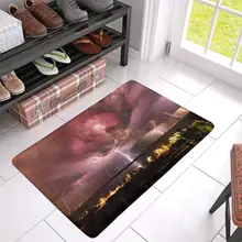 Яркий и страшный молния над рекой внутренний входной ковер коврики для обуви Скребок дверной коврик Домашний декор нескользящий