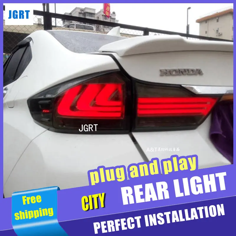 Car Styling Accessories for honda city rearLight assembly 2015 led