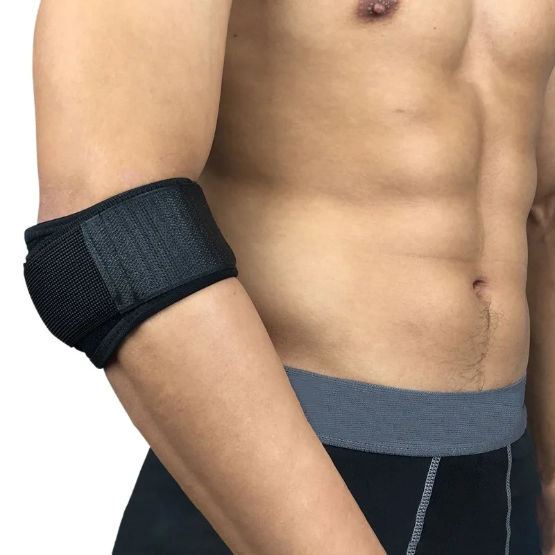 

2018 Arrival Adjustable Tennis Elbow Support Guard Pads Golfer's Strap Elbow Lateral Pain Syndrome Epicondylitis Brace 1Pcs