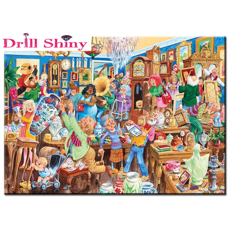 

Mosaic embroidery 5d diy diamond cartoon cartoon picture child cross stitch square rhinestone stone embroidery