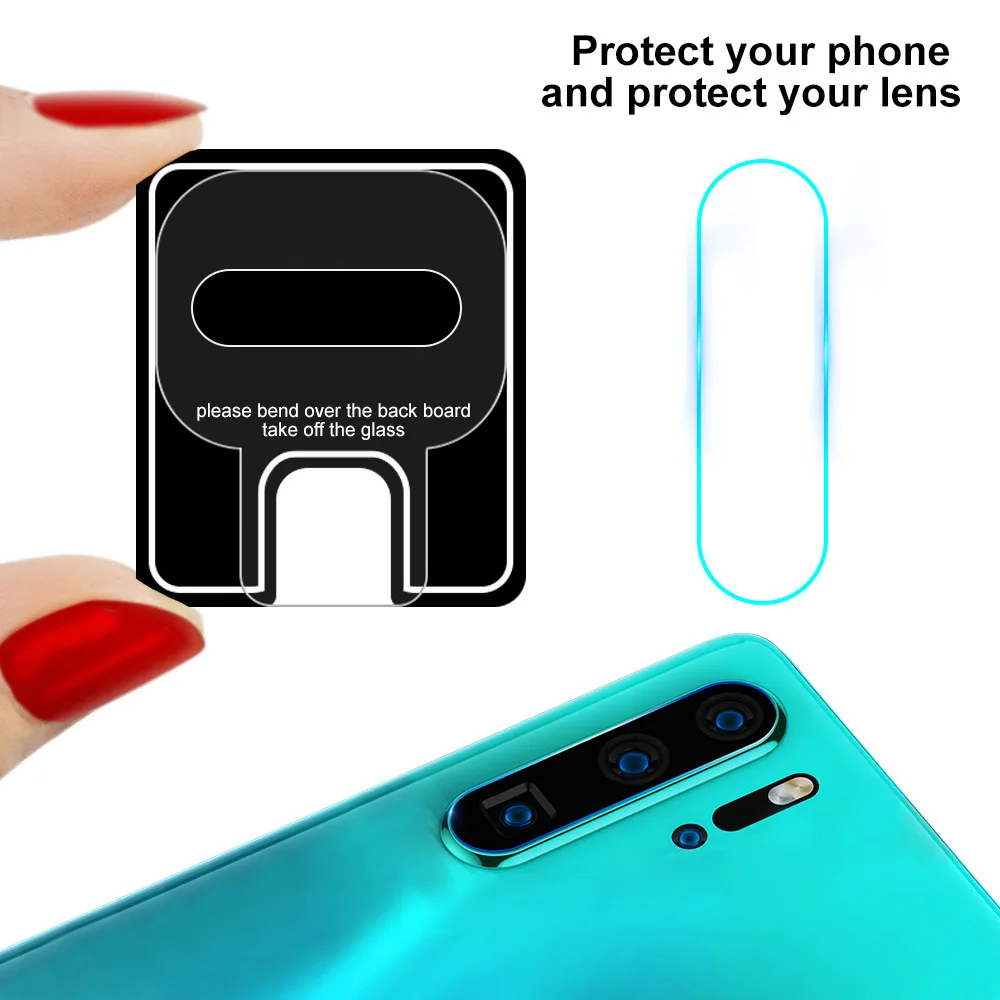 Стекло для задней камеры huawei P30 HD Прозрачная твердость 9H 0 26 мм Закаленное стекло
