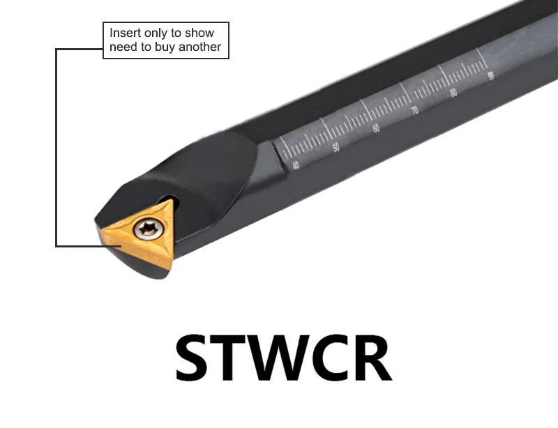 MANF S16Q-STWCR11 CNC 12 мм 16 мм 20 мм токарный винт тип стальные держатели токарный станок резак бар обработка отверстий внутренний расточной инструмент токарный инструмент