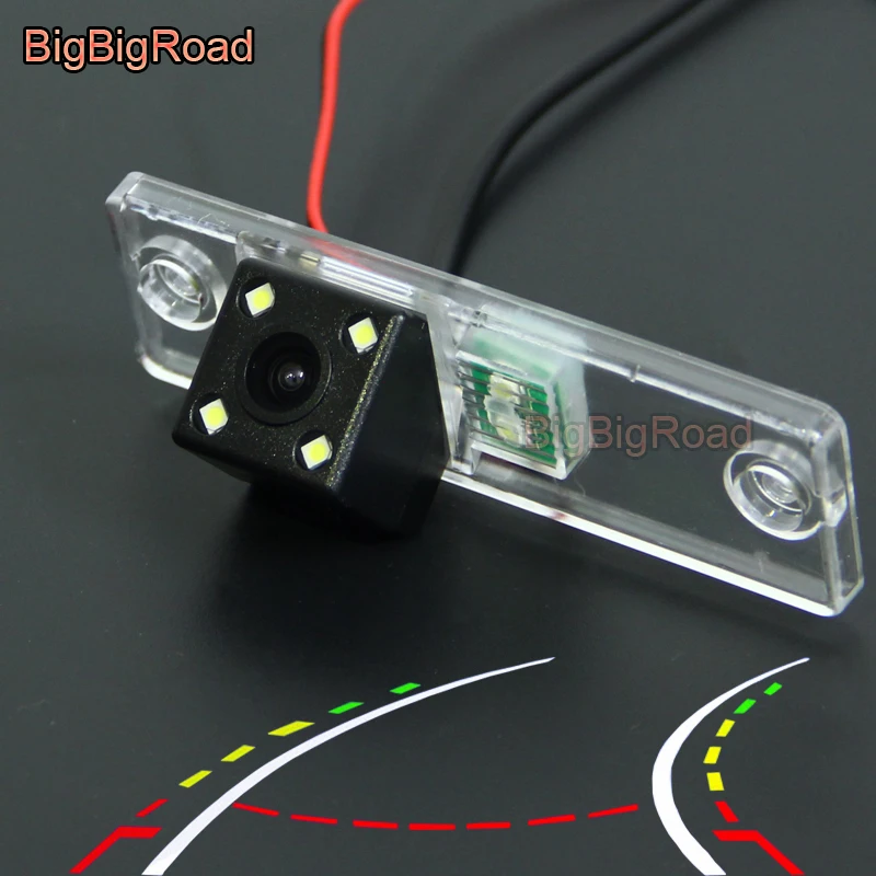 

BigBigRoad Car Intelligent Dynamic Tracks Rear View Backup Camera For Subaru Forester 2008- 2013 / impreza WRX sedan / outback