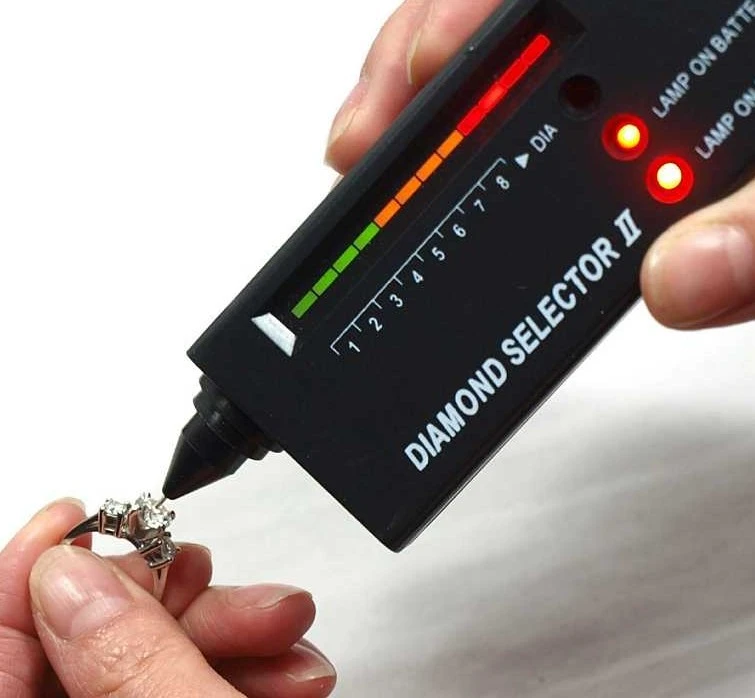 便利なダイヤモンドセレクターダイヤモンドテスター,ジェムストーンセレクターii,ledジュエリーインジケーター,ジュエリーツールテスト