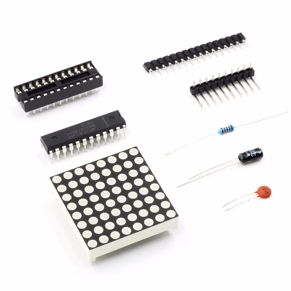 MAX7219 матричный модуль микроконтроллера DIY KIT|Интегральные схемы| |