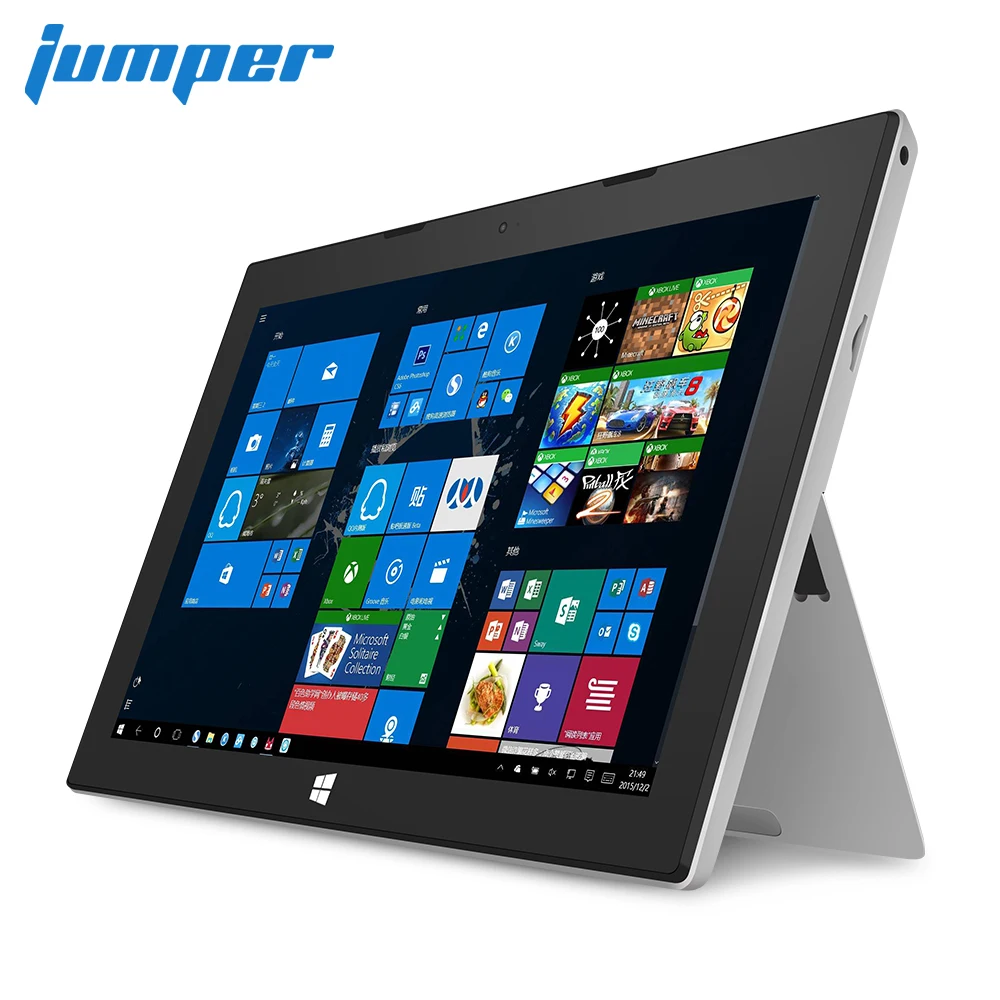 2 в 1 Tablet 10.8 дюймов 1080 P IPS экран ПК таблетки джемпер ezpad 7 S Intel Cherry Trail Z8350 4 ГБ 64 EMMC Windows
