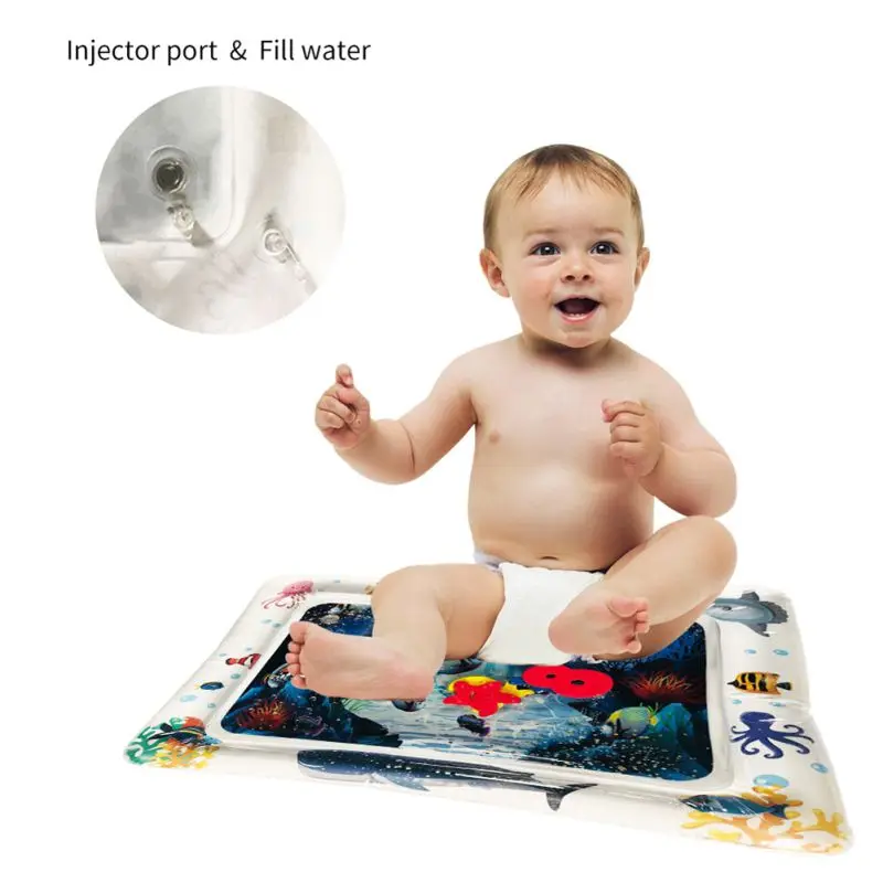 Детская Надувная подушка для воды, круглый коврик в форме звезды, коврик для игры в воду, животик, центр для активного отдыха для детей