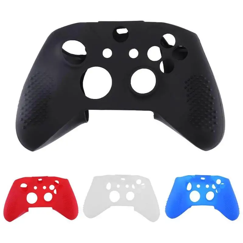 

ALLOYSEED 1Pcs Silicone Joystick Game Handle Case Cover for PS4 Nacon Revolution Pro for XBox One X Slim Gamepad
