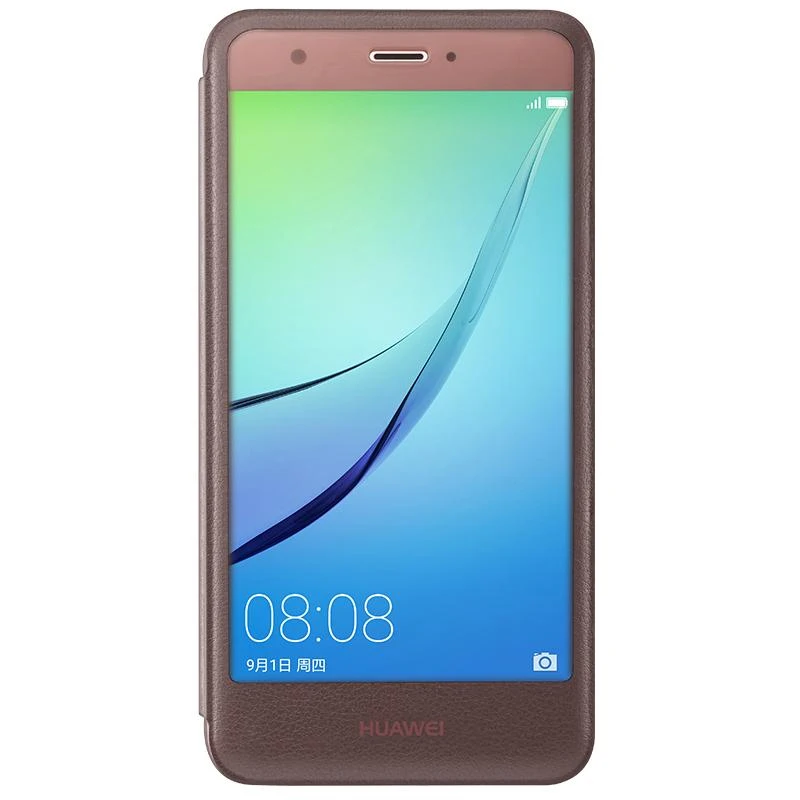 100% Оригинальный умный чехол для Huawei nova матовый жесткий пластиковый защитный из