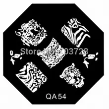 QA series Nail image plate mold template set nail printer nail scraping tool QA 54