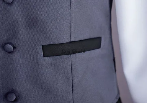 Черный Дворецкий Kuroshitsuji Себастиан Микаэлис ласточкин хвост пальто униформа наряд аниме костюмы для косплея