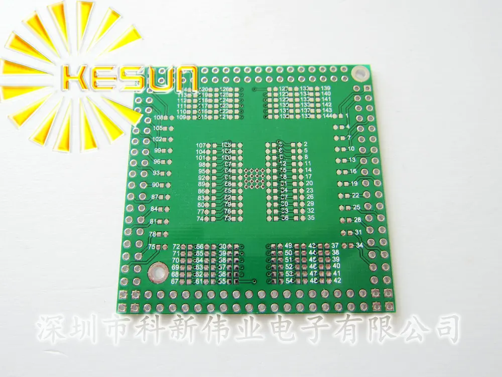 QFP / EQFP TQFP LQFP144 LQFP128 SMD поворотный DIP ЦП широкий 0 5 мм IC адаптер гнездо/Адаптерная