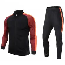 men's football training suit jacket football suit training shirt sports pants jogging uniform custom jacket