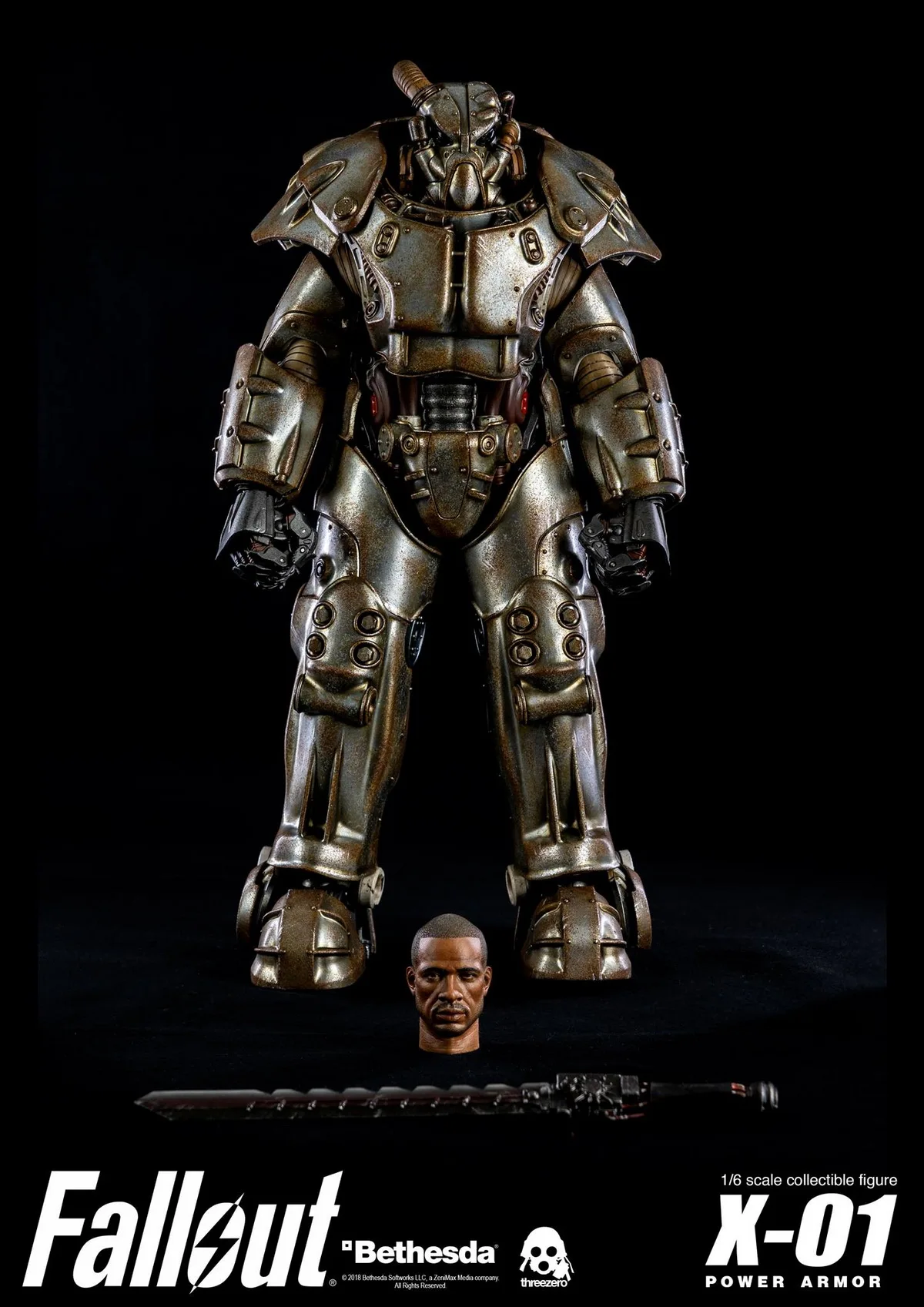 ThreeZero bestesta 1/6 Fallout 4 X-01 power Armor Mecha Коллекционная фигурка для фанатов подарок на праздник