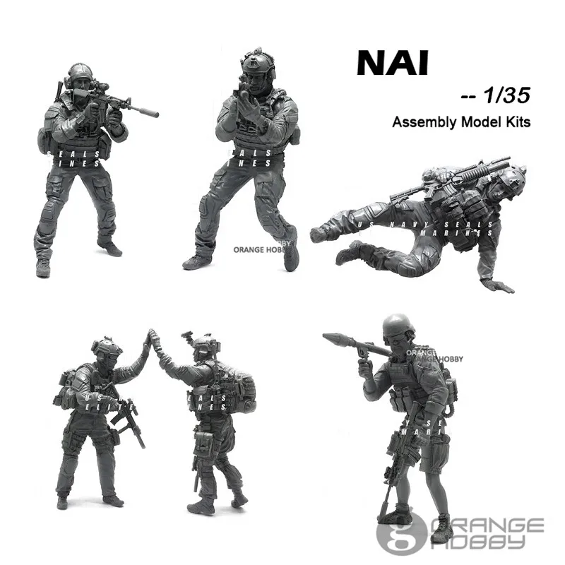 OHS YuFanModel 1/35 NAI 23 27 Series Part III Современная армейская сборка военная модель