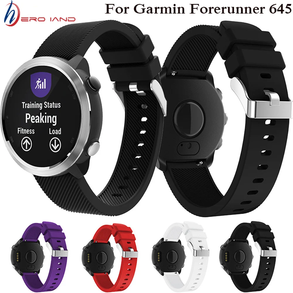 1/4Pack For Garmin Forerunner 645 0.3mm Clear Tempered Glass Screen Protector Anti-Scratch Smartwatch Film For Garmin 645 Music