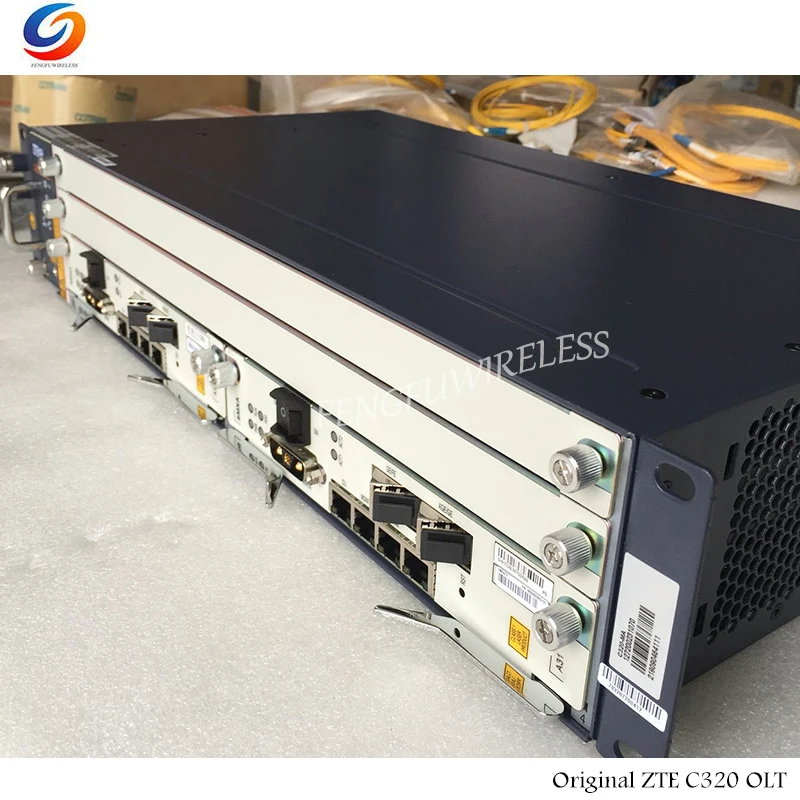 100% Новый оригинальный ZTE OLT ZXA10 C320 2U оптическая линия терминальное оборудование GPON