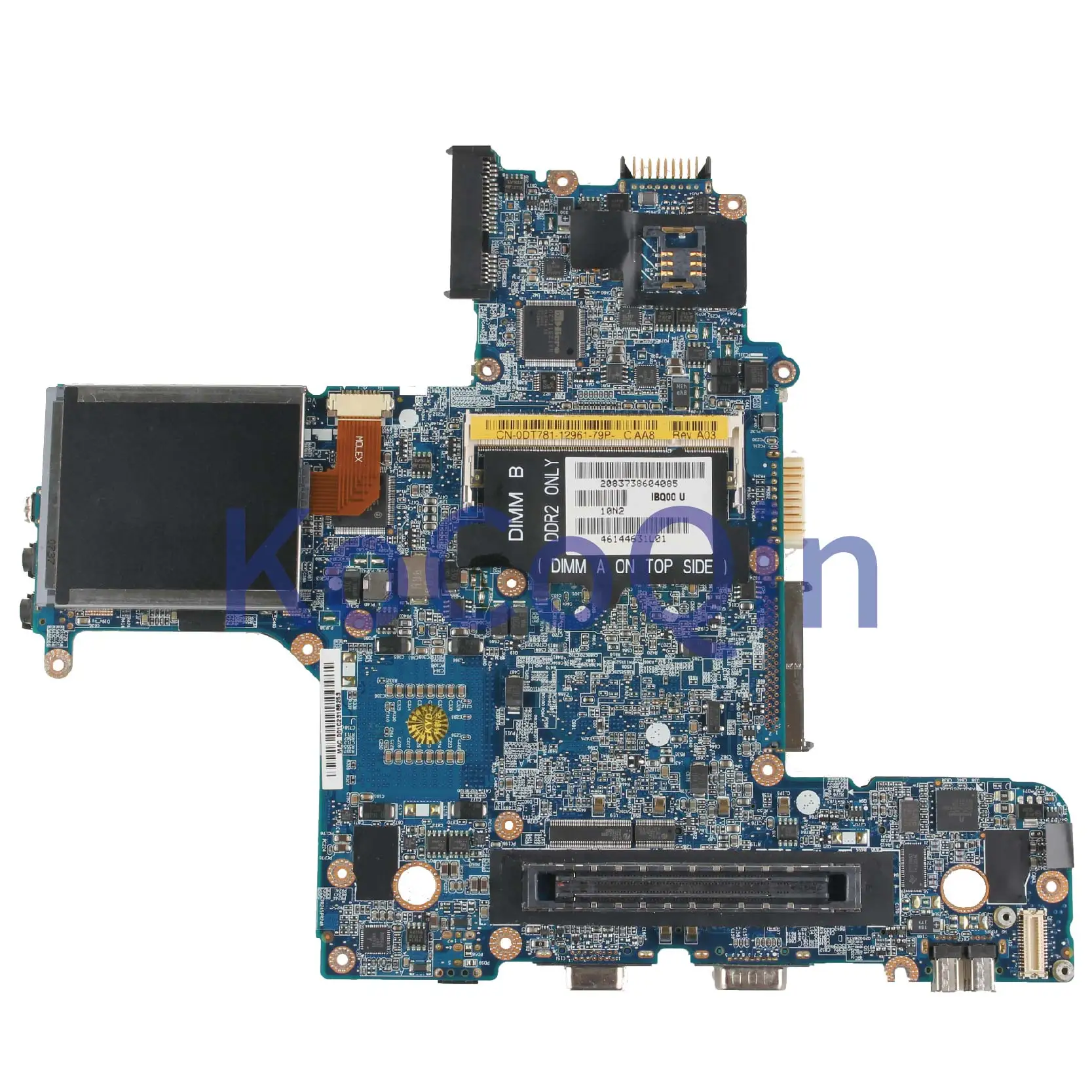 KoCoQin ноутбук материнская плата для Dell Latitude D630 PP18L материнская плата CN-0DT781 0DT781 LA-3301P GM965