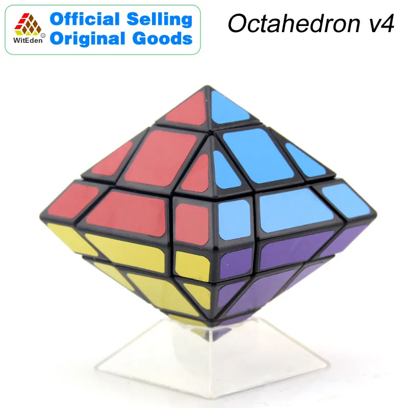 

WitEden Octahedron Mixup Magic Cube v4 Pyraminxeds Cubo Magico Professional Neo Speed Cube Puzzle Antistress Fidget Toys For Kid