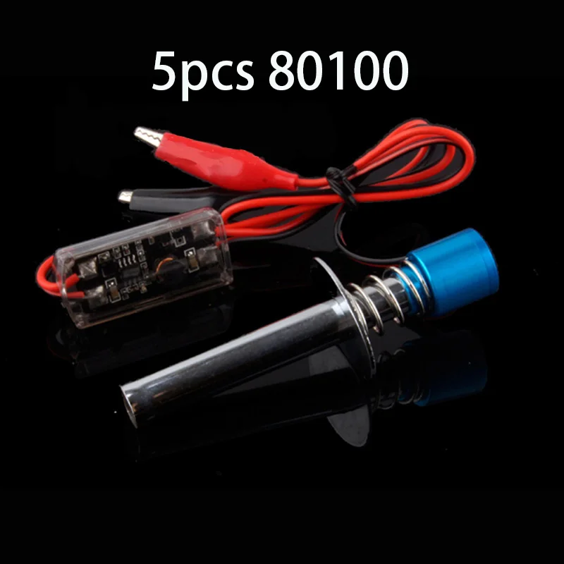 

HSP 80100 6-12V Electronic Glow Plug Igniter with Alligator Clip Automatic ignition device ignition tool for 1/10 Nitro Powered
