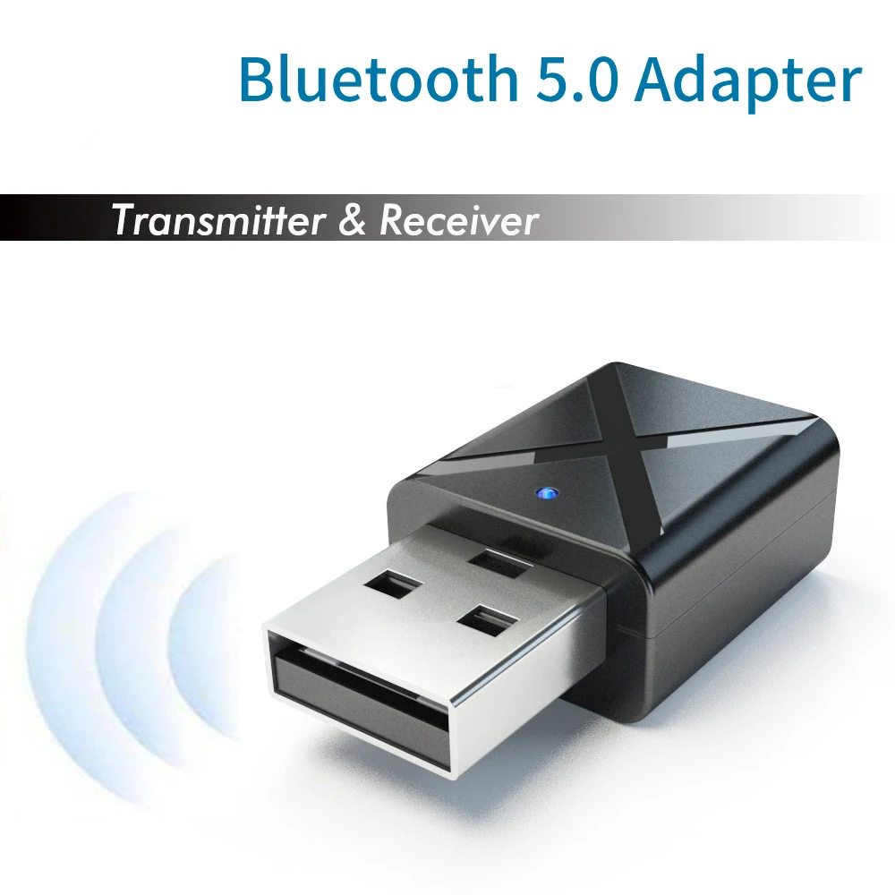 

For Bluetooth 5.0 Adapter Wireless 3.5mm Stereo Audio Bluetooth Transmitter and Receiver For Aux Car TV Heaphone Keyboard Mouse