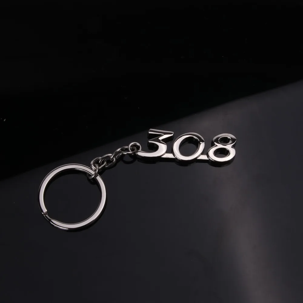 Автомобильные брелки для Логотип Peugeot 206 207 307 301 308 408 3008 508 брелок 4x4 4WD брелок стайлинга автомобилей кольцо для ключей из сплава, кольцо для ключей