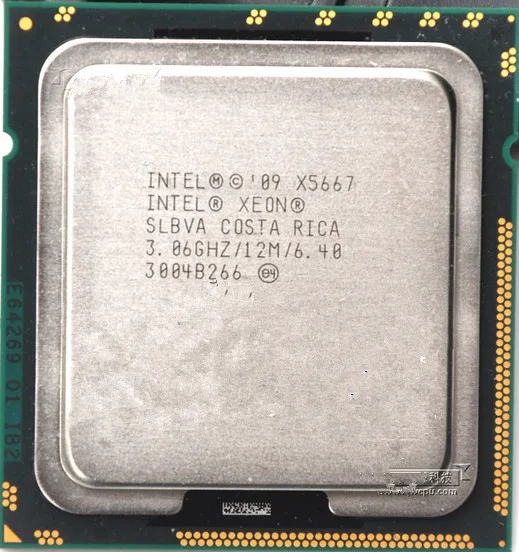 Процессор Intel Xeon X5667 3 06 ГГц LGA1366/12 МБ L3 95 Вт кэш/четырехъядерный серверный