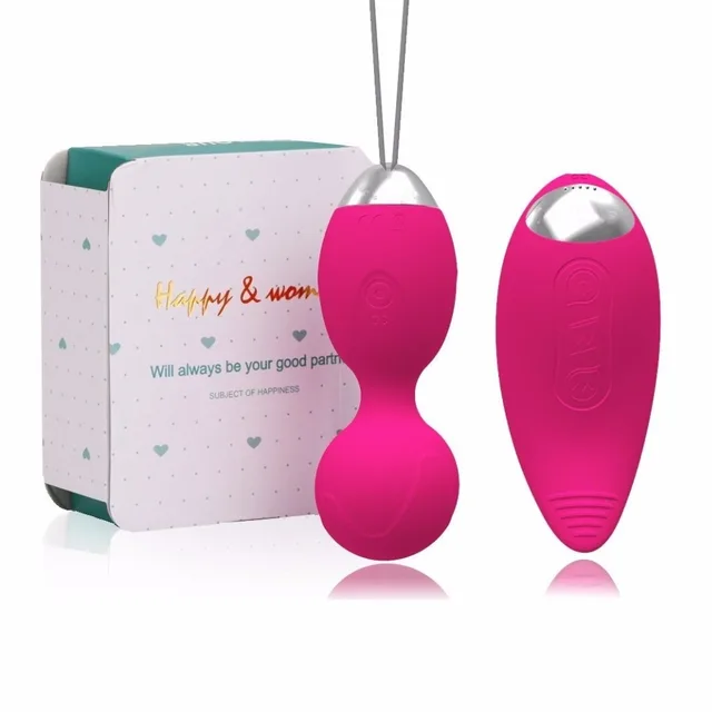 10 Powerful Vibrator Silicone Kegel Balls Wireless Women Hygiene Tight Vaginal Stimulator Smart Jumpping Massager Balls 10 Powerful Vibrator Silicone Kegel Balls Wireless Women Hygiene Tight Vaginal Stimulator Smart Jumpping Massager Balls