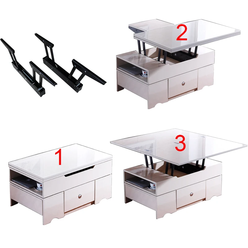 

Small kind double support coffee table mechanism/folding table frame for livingroom furniture B07
