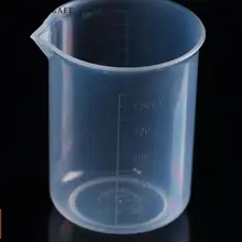 250 мл, кухонный химический инструмент, пластиковый стаканчик для студентов и студентов, кувшин для заливания носика, расходные материалы для поверхности, Laboratorio Quimico