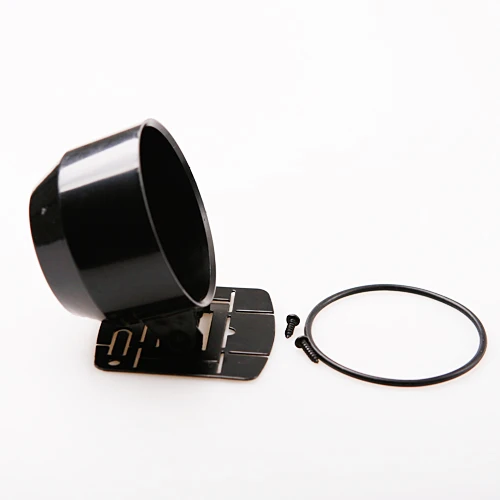 

Black Universal 60mm Gauge Holder Gauges SINGLE HOLE Pod Mount for Defi Swivel