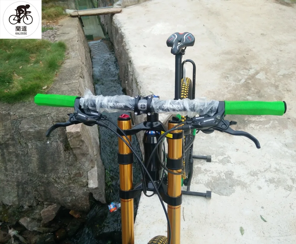 Perfect Kalosse DIY colors bicicleta mountain bike  Hydraulic  brakes  9/10/20/24/27/30 speed  26er  full suspension  26*2.35er AM/FR 4