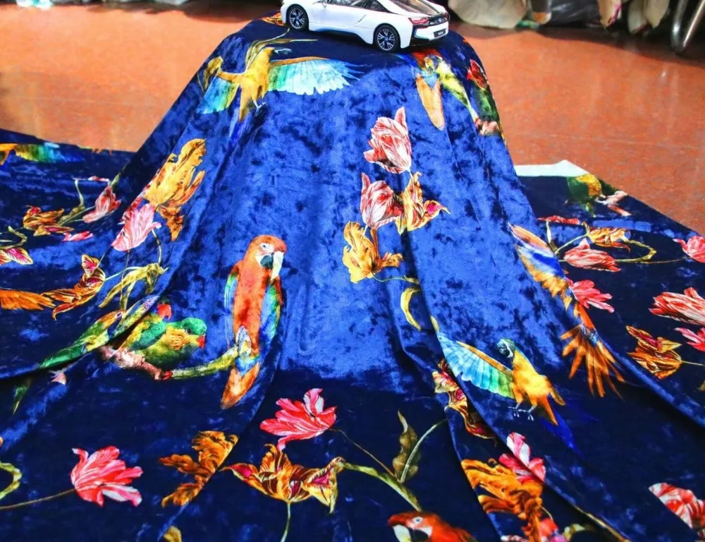 150 см широкий Шелковый велюр шелковый бархат для бархатное платье шелковой ткани осень Шелковый бархат ткань LL05