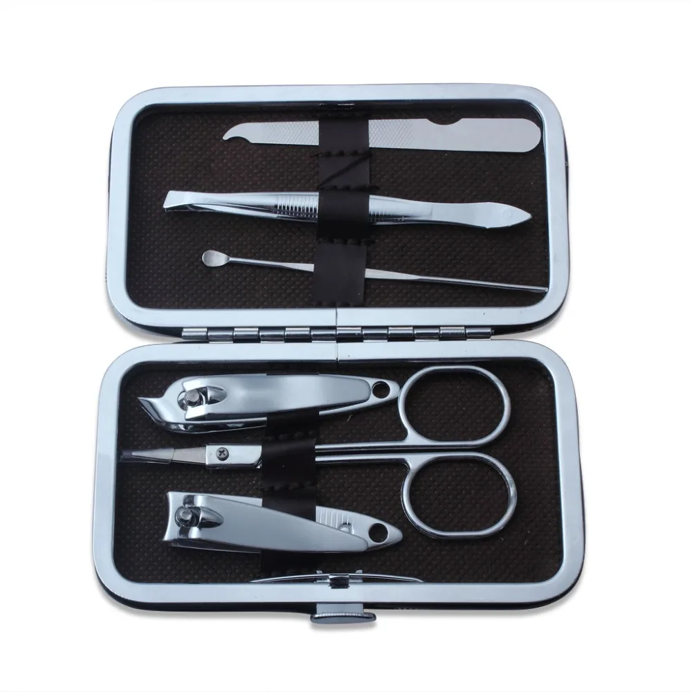 Nail Clippers Set Stainless Steel Nail Tools for Thick Toenail and Fingernail Clipper Cutter Kit for Men and Women 6PCs  (7)