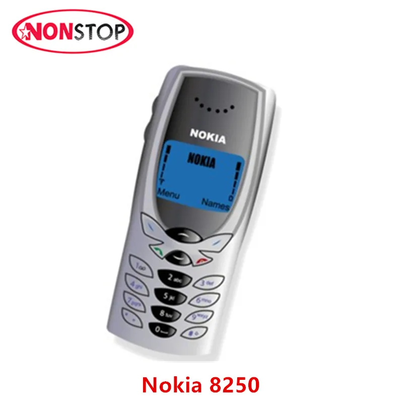 

Refurbished 8250 Original Unlocked NOKIA 8250 mobile phone Dualband Classic Cheap nokia Cell phone free shipping