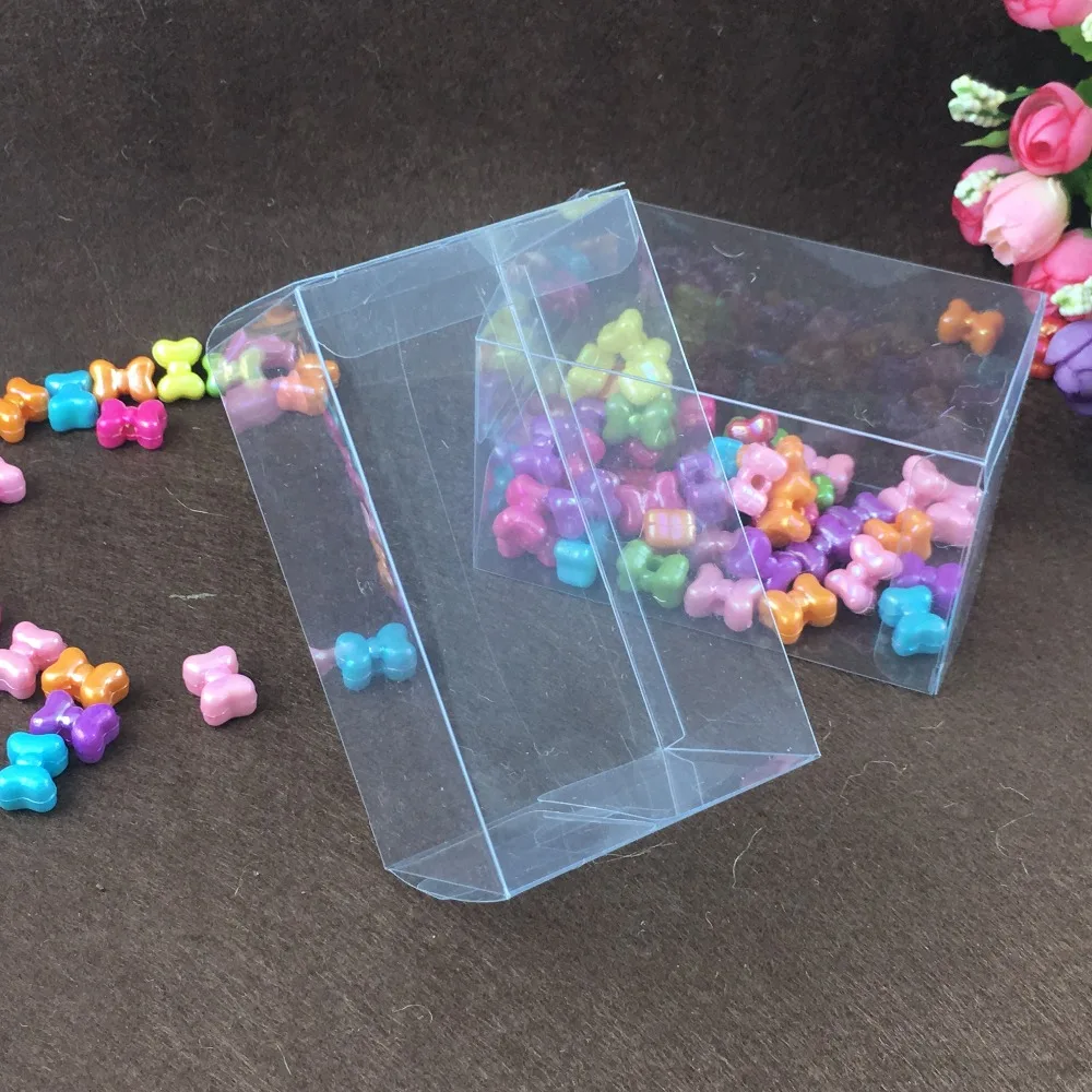 30 шт. 11*11*19 см прозрачный пластик ПВХ коробка упаковочные коробки для подарков/шоколада/конфет/косметики/ремесла квадратный прозрачный ПВХ коробка