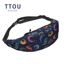 TTOU, новинка,, женская сумка на молнии с 3d принтом, поясная сумка, сумка на пояс, сумка на пояс, Повседневная дорожная сумка для мужчин, Bolsa Feminina