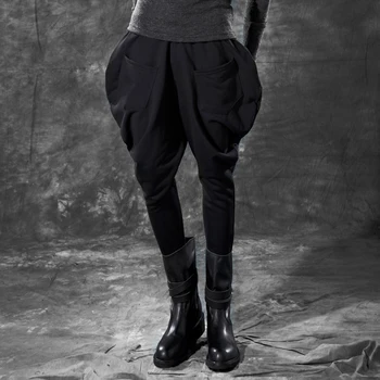 

27-42 New 2018 tide men's night club DJ harem pants men's hairstyles casual feet pants loose plus size singer costumes