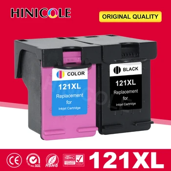 

HINICOLE 121XL Cartridges replacement for HP 121 XL Ink Cartridge for HP121 Deskjet D2563 F4283 F2423 F2483 F2493 F4283 Printer