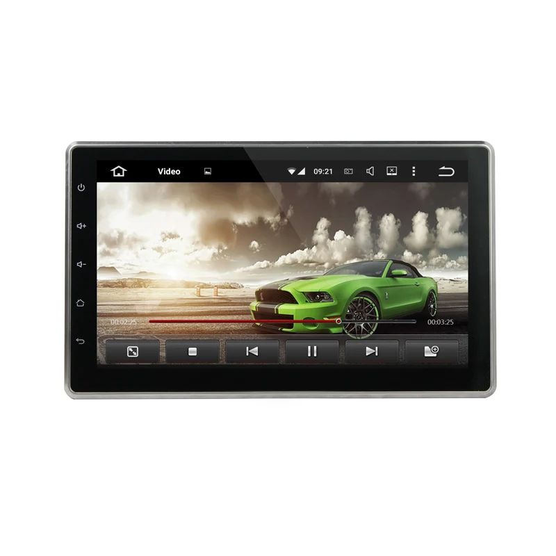 Excellent Updated 10.1 inch Big Screen 4GB RAM Octa Core HD 1024X600 Android 9.0 Universal Car DVD Player Radio GPS Navigation WiFi DVR 23