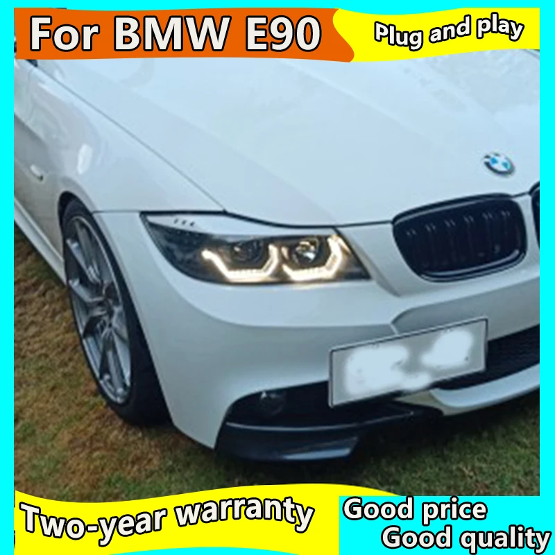 Автомобильная фара для BMW E90 330I 320I 318i светодиодная ангельские глазки 2005 2012 года